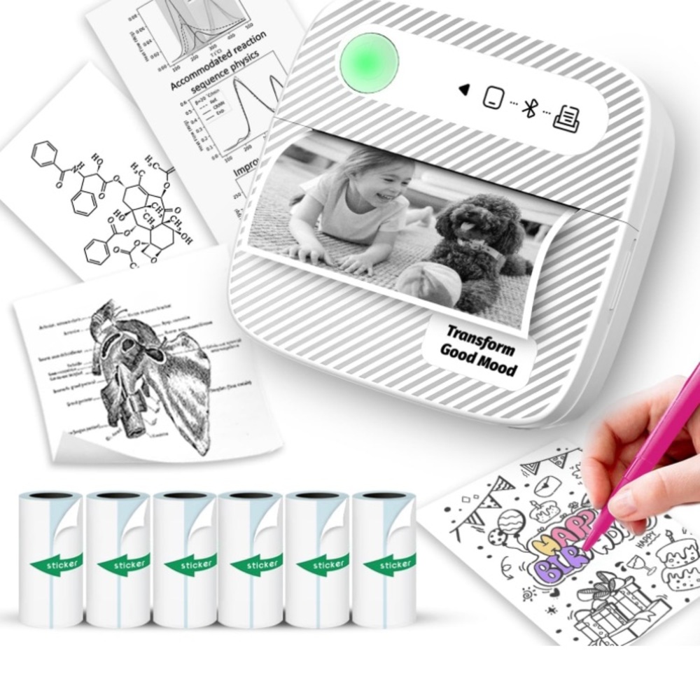 Brand New Mini Printer - Picture 5 of 7
